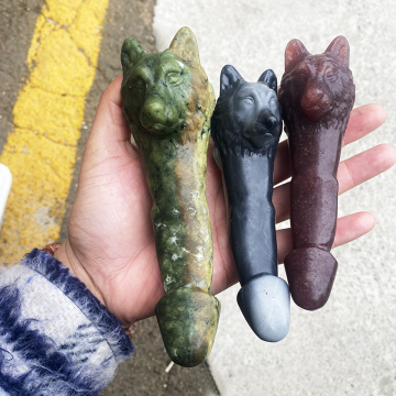 Wholesale Natural Crystal Dildo Healing Stones for Women