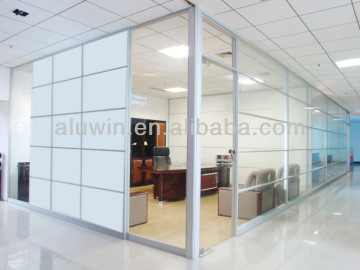 aluminium glass partition