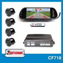 China manufacturer hot sale promotion rear mirror music video player auto reverse system auto parking sensor