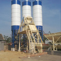 Ready mixed HZS75 concrete batching plant machine 75m³