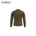 Seaskin Comfortable Diving Suit Men's Jacket Wetsuit Top