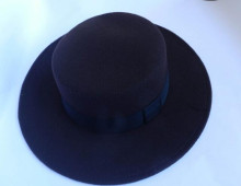 Men's neutral wind woolen cloth hat
