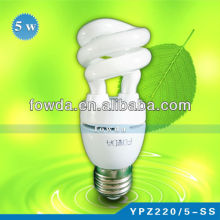 cheap half sprial energy saving bulb 5w