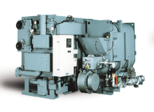 Economic type direct fired absorption chiller