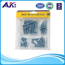Pan Head Self Tapping Screw Assortment, 45 Pieces