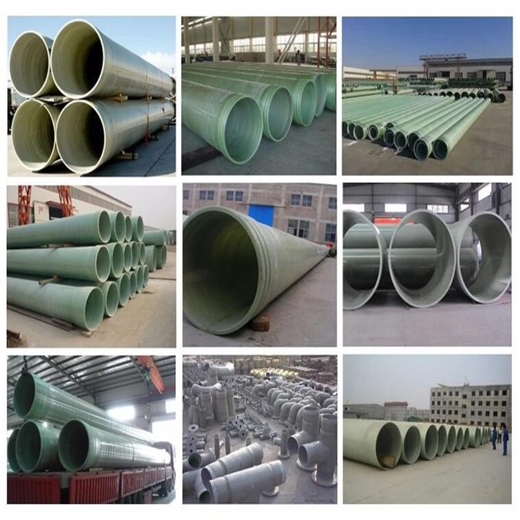 Κορυφαία ποιότητα διαφορετικό μέγεθος FRP GRP Pipe Fiberglass