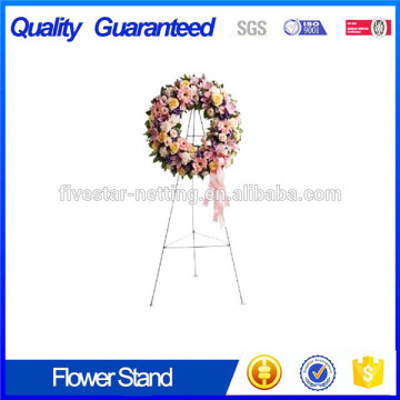 funeral metal wire easel flower stands
