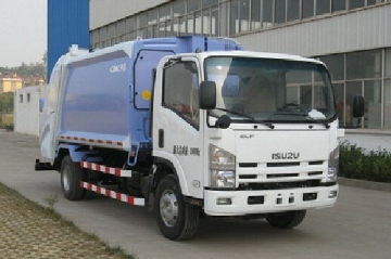 ISUZU 4X2 8Ton mini garbage truck bed plates