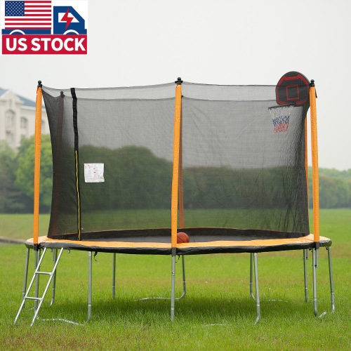 Kids Trampoline 12FT 10FT with Ladder ASTM approved