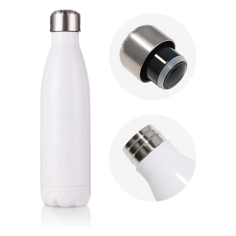 New Creative Vacuum Stainless Steel Coke Bottle Thermos Cup Can Sports Kettle Wholesale Customization