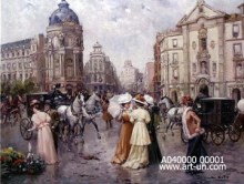 Impression People painting