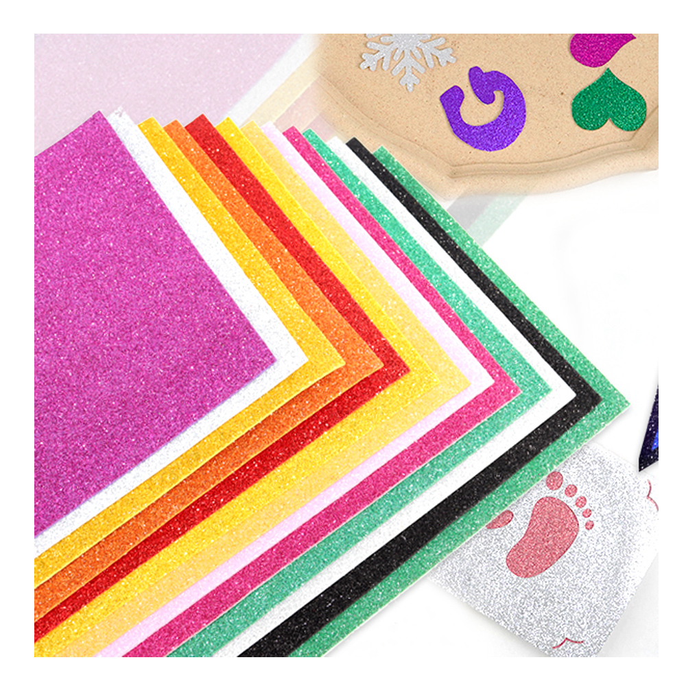Высакаякасная бліскучая папера для рукадзелля Premium Glitter Paper for Crafts
