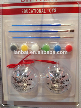 4.5cm5cm6cm7cm8cm10cm12cm clean plastic DIY paint Christmas ornament ball