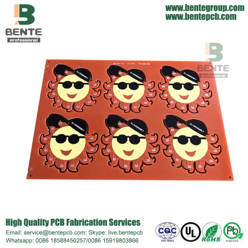 Standard PCB 1 Layer PCB FR4 Tg135 PCB HASL Lead Free