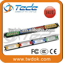 colorful UTP 24 Port Patch Panel