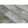 House White Cloud Pattern Glass Mosaic Entryway Tiles