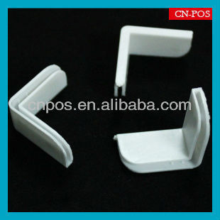 plastic display carton corner protector for displaying