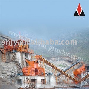 Stone impactor crushing machinery