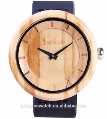 Chinese made popular wooden watch with cheap watch price