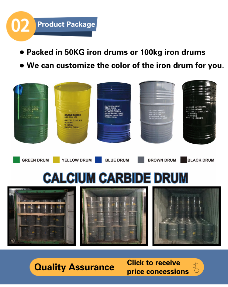 heavy grade calcium carbide supplier