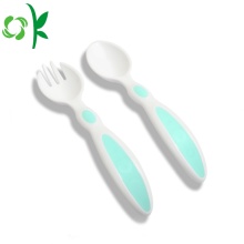 Safety Spoon Baby Flatware Feeding Spoon Children Care