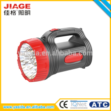 Wholesale cheap plastic outdoor rechargeable 18 led handheld searchlight