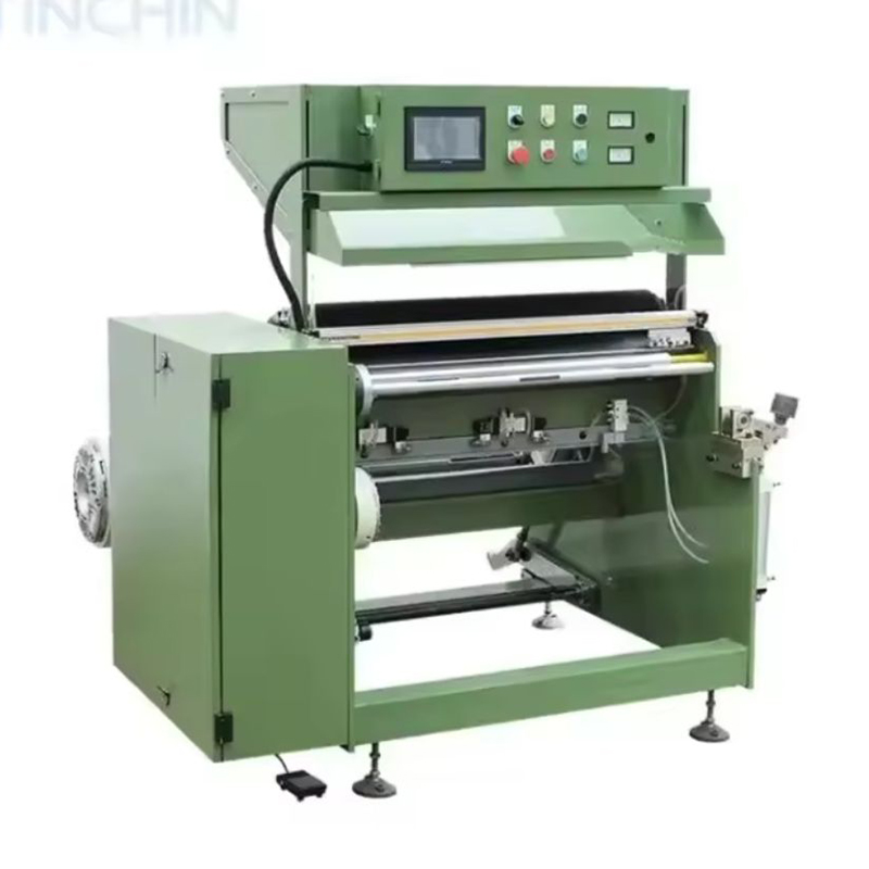 Roll automat de hârtie pentru a rula folie de aluminiu din plastic de plastic de tăiere