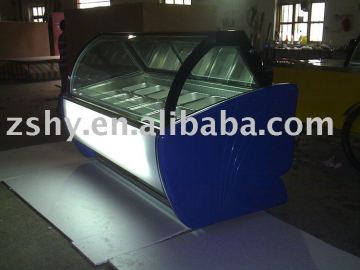 Chest Ice cream storage display freezer
