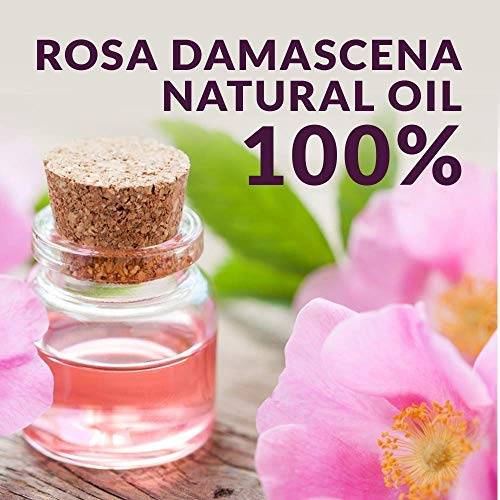 Olio damascena rosa organico naturale di prima qualità Premium