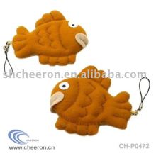 Plush Fish Keychain Toy
