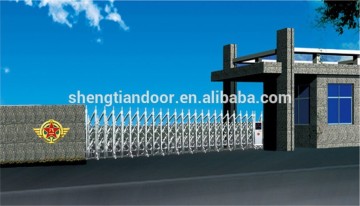 automatic folding gate by remote control factoy fence gate