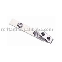 Colored Vinyl Strap Clips with 2-Holes for Lanyard Accessories