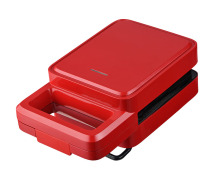 ONE SLICE DETACHABLE PLATE SANDWICH MAKER / WAFFLE MAKER