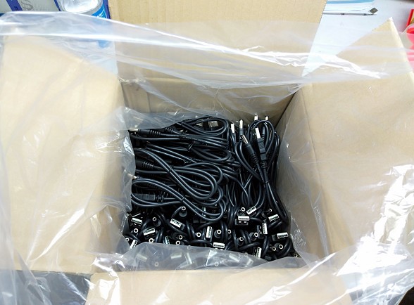 ODM OEM 1M 20AWG USB 2.0 A Male to 3.5mm DC Connector Plug Power Cord  Cable   5V 9V 12V Charge Barrel Jack Power Cable Black