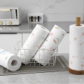 Rolled rag dishwashing cloth kitchen cleaning non-woven rag