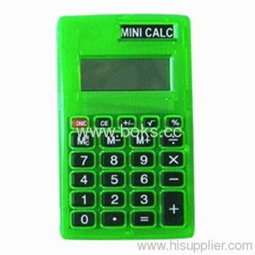 8 Digits Dual Plastic Mini Pocket Calculators?