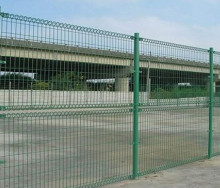 Green Roll Top Wire Fence Fence Panel