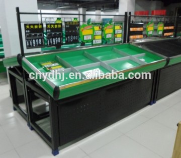 Vegetable stands metal shelf fruit shop display