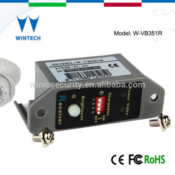 CCTV Single channel active UTP video balun video receiver