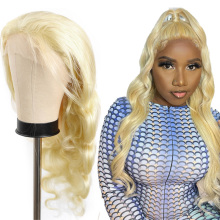 Overnight delivery full lace wig vendor,613 full lace wig virgin human hair,ombre human hair full front lace wig 613 blonde