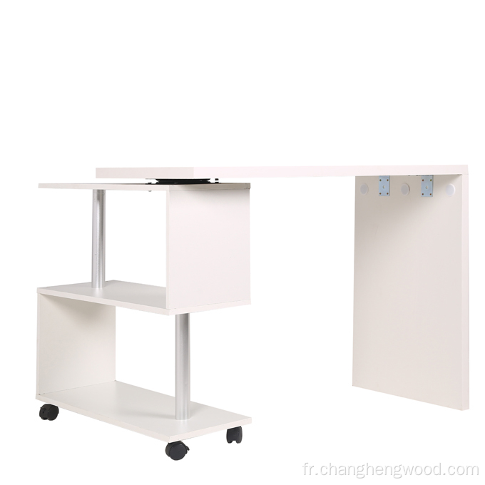 Bureau d&#39;ordinateur rotatif multifonctionnel