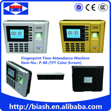 Standalone fingerprint access control time attendance system