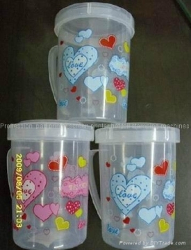 Flat/cylinder Heat Transfer Machine