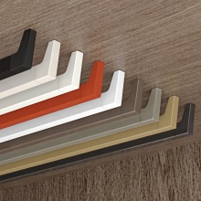 Aluminum Closet Clothes Hanging Rail for Wardrobe Rods