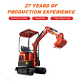 2022 New Euro V mini excavator XN12 small bagger 1.2ton