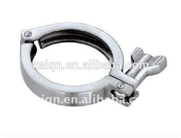 sanitary stainless steel pipe clamp/ sanitary tube clamp