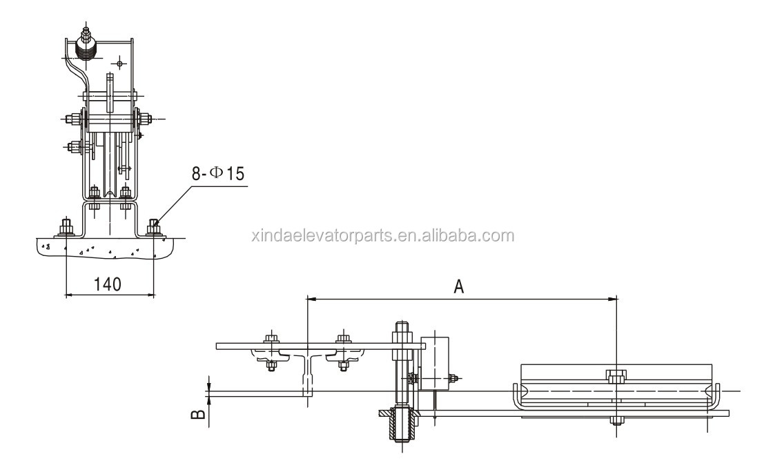 Speed Governor Speed Reducer Elevator Spare Part