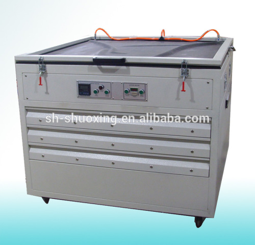 UV exposure unit with vacuum, exposure unit with screen drying cabinet