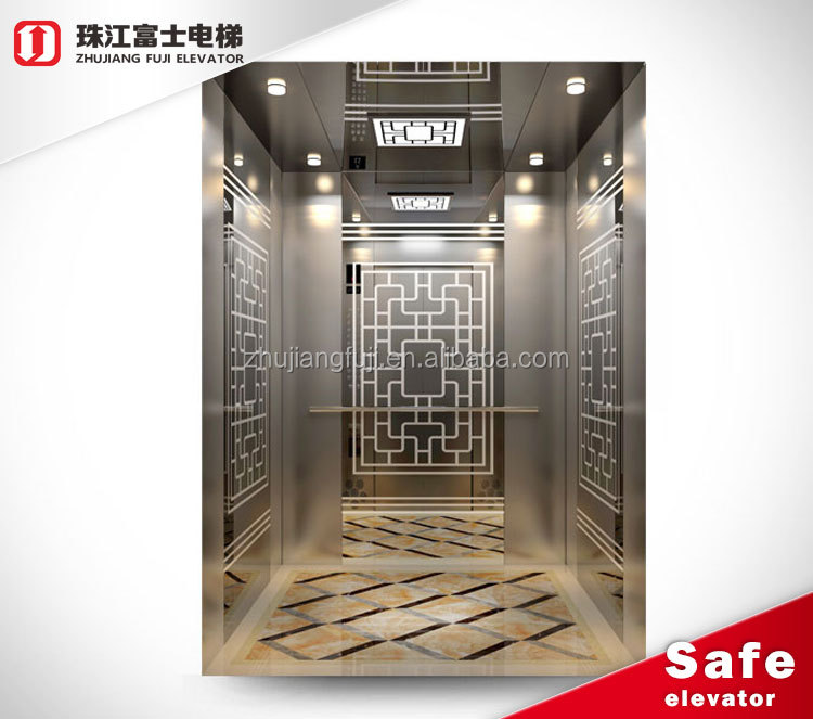 China high quality 400kg elevator home elevators type lift elevator of luxury villas