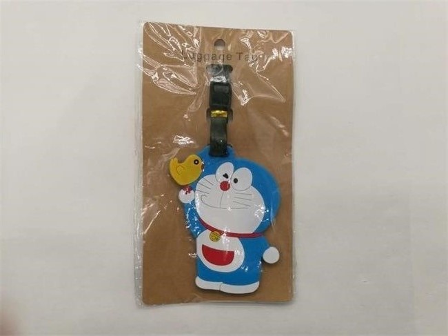 Cute Doraemon PVC Luggage tag